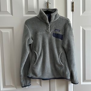 Patagonia re-tool t snap fleece pullover